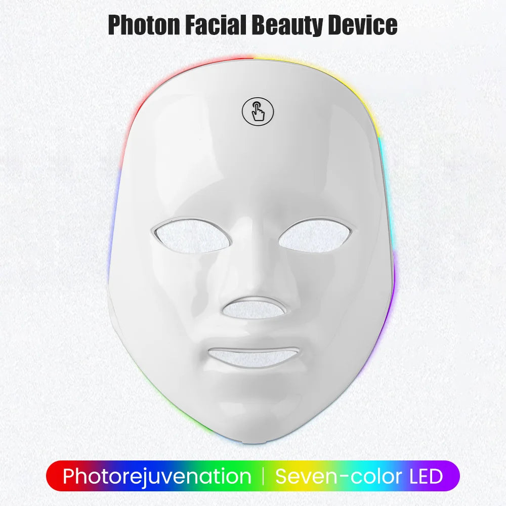 7-in-1 LED Light Therapy Face Mask