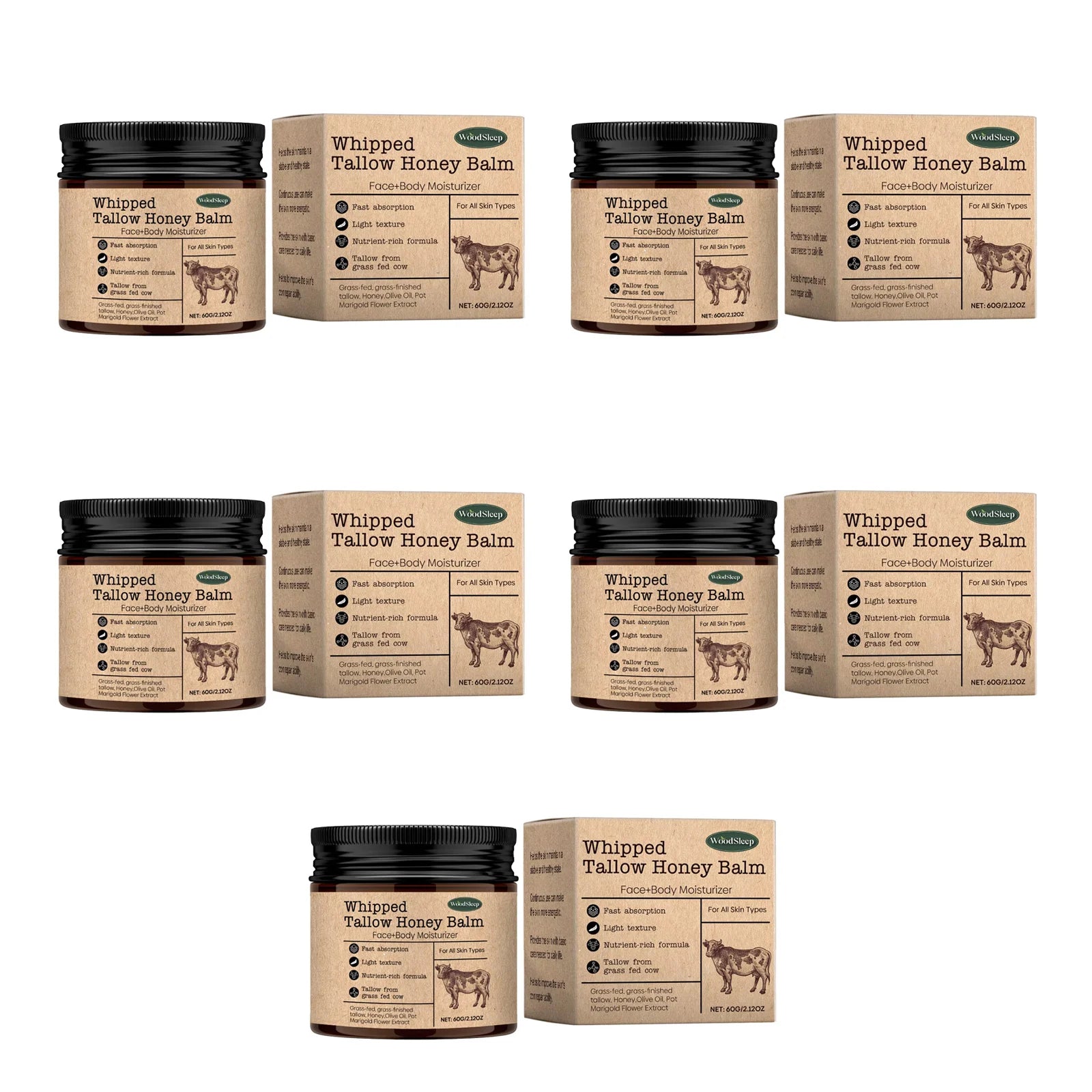 Visibly Softer, Glowing Skin in 7 Days — WoodSleep Tallow & Honey Face Cream