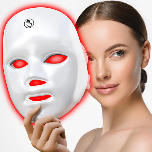 7-in-1 LED Light Therapy Face Mask