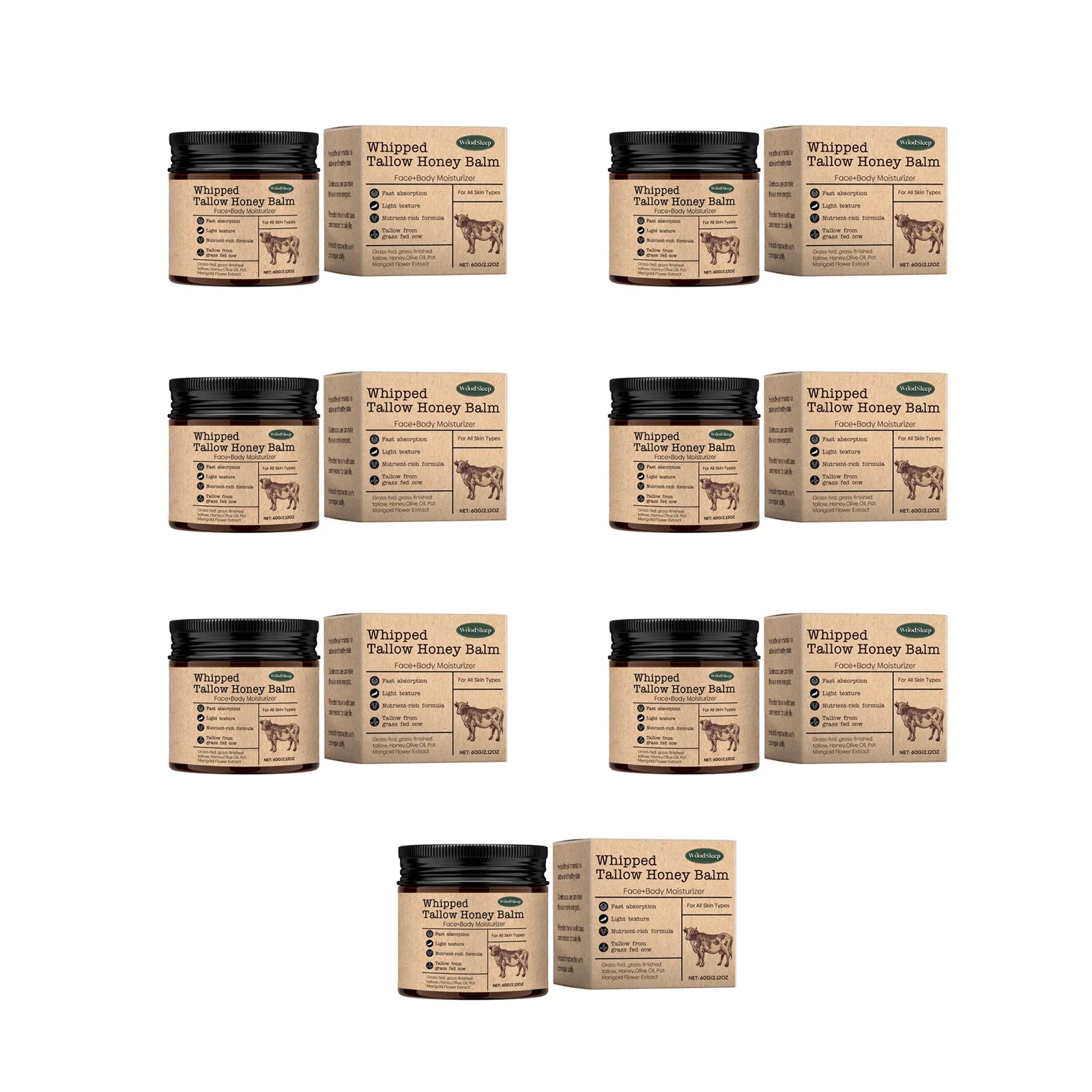 Visibly Softer, Glowing Skin in 7 Days — WoodSleep Tallow & Honey Face Cream