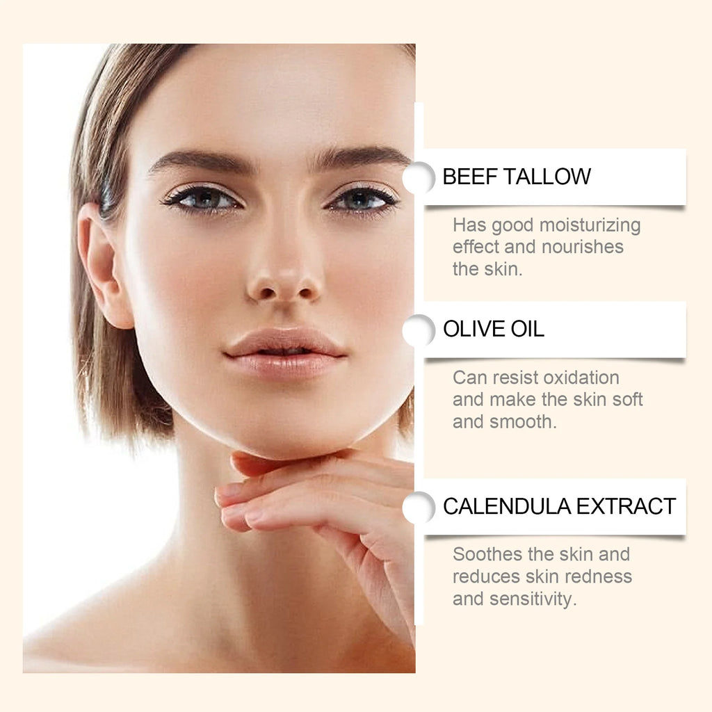 Visibly Softer, Glowing Skin in 7 Days — WoodSleep Tallow & Honey Face Cream