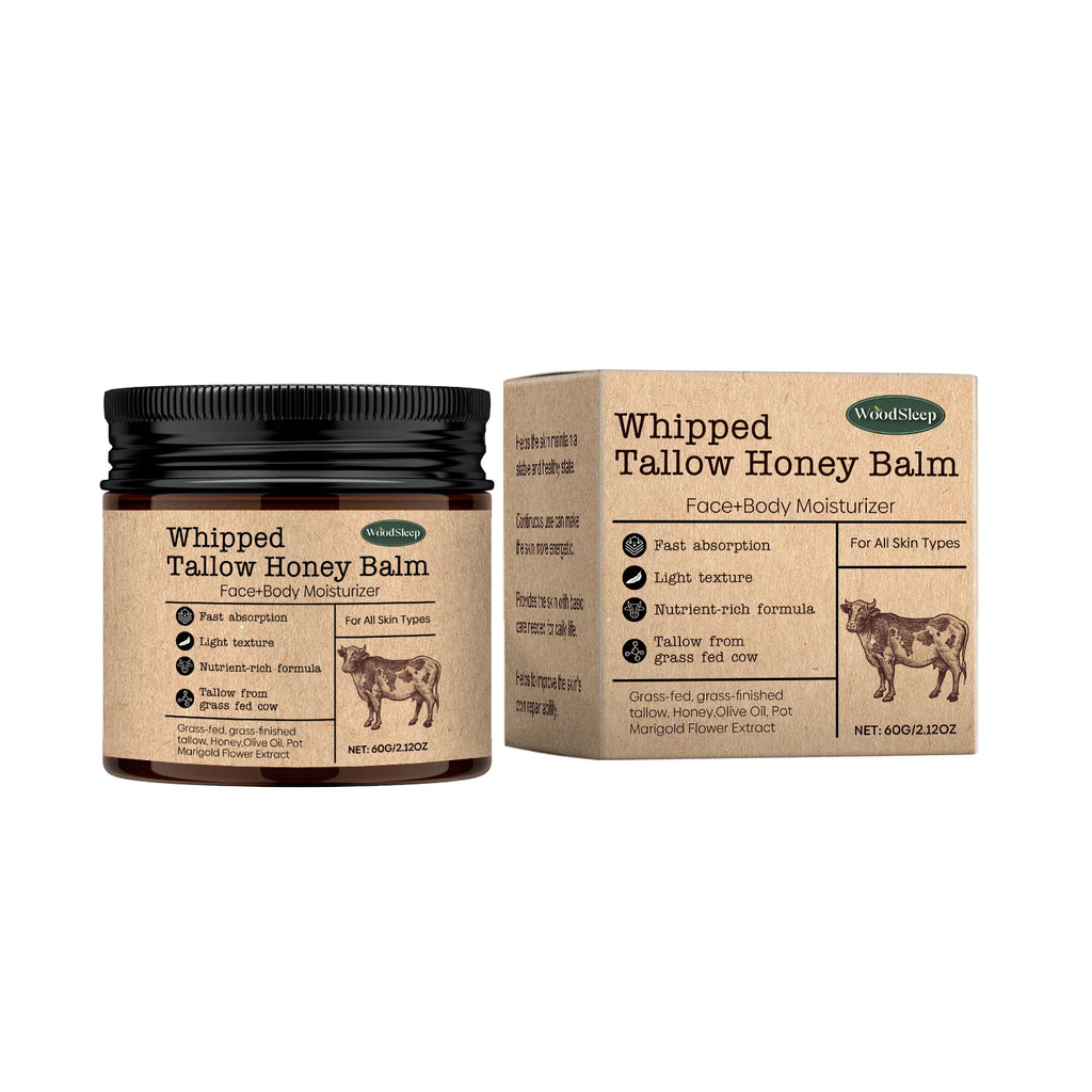 Visibly Softer, Glowing Skin in 7 Days — WoodSleep Tallow & Honey Face Cream