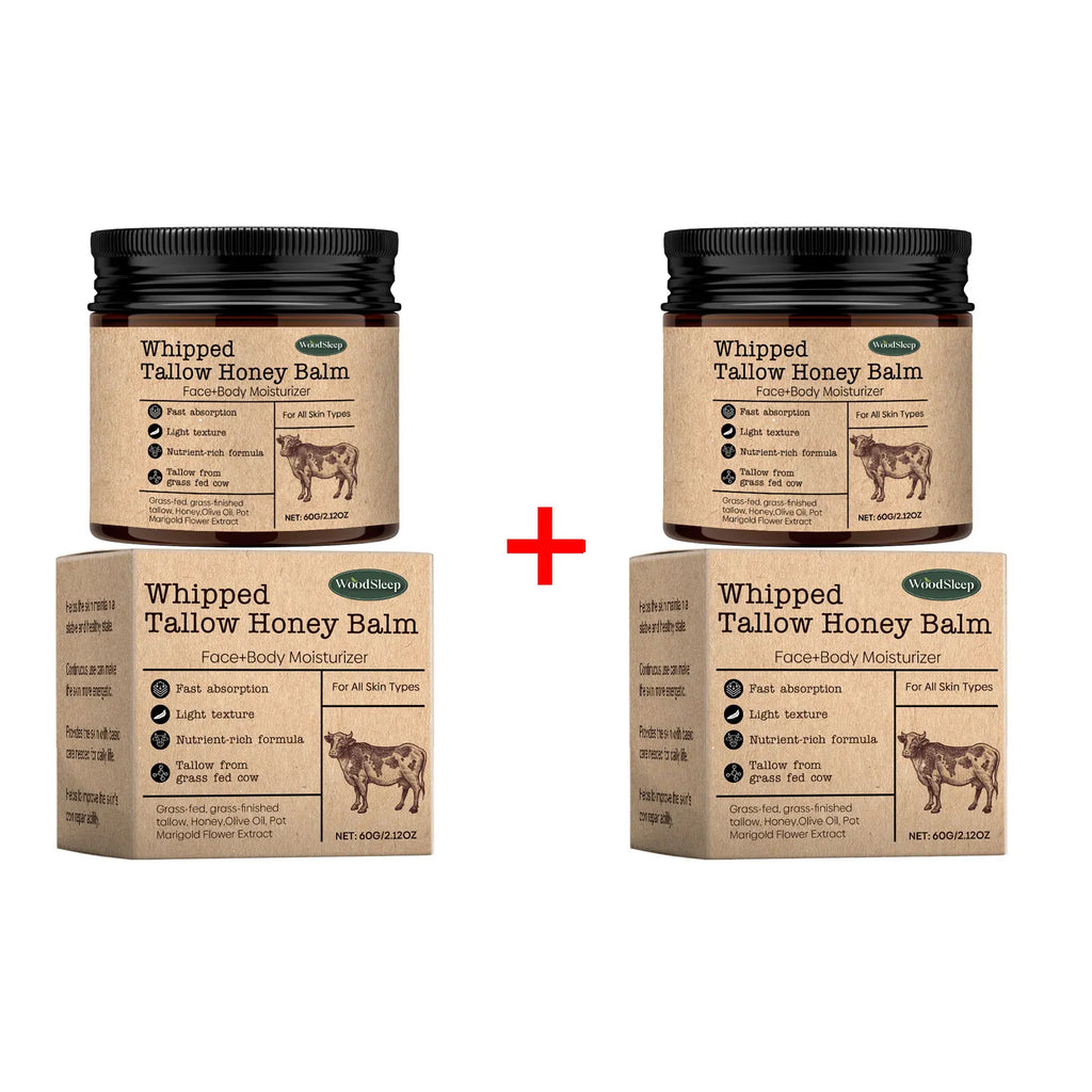 Visibly Softer, Glowing Skin in 7 Days — WoodSleep Tallow & Honey Face Cream